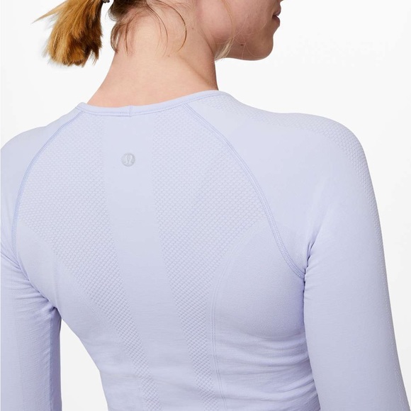 Lululemon For the Chill of it Long Sleeve Serene Blue 12 - Picture 2 of 8